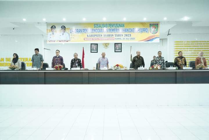 Bupati Buka Sosialisasi Penyusunan Laporan Penyelenggaraan Pemerintah Daerah (LPPD)