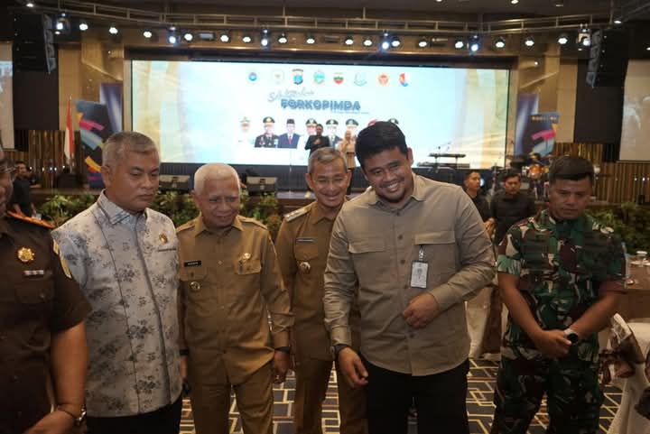 Bupati dan Forkopimda Kabupaten Asahan Ikuti Silaturahmi Forkopimda Provsu