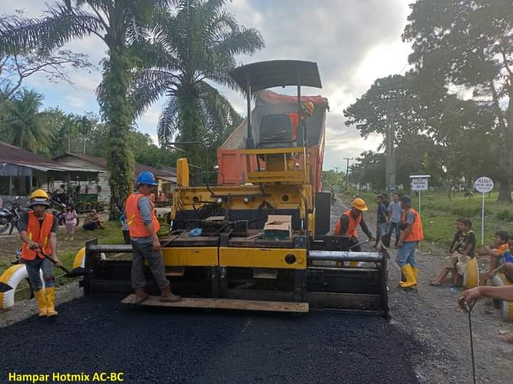 Bupati dan Wakil Bupati Asahan Bangun Infrastruktur Jalan