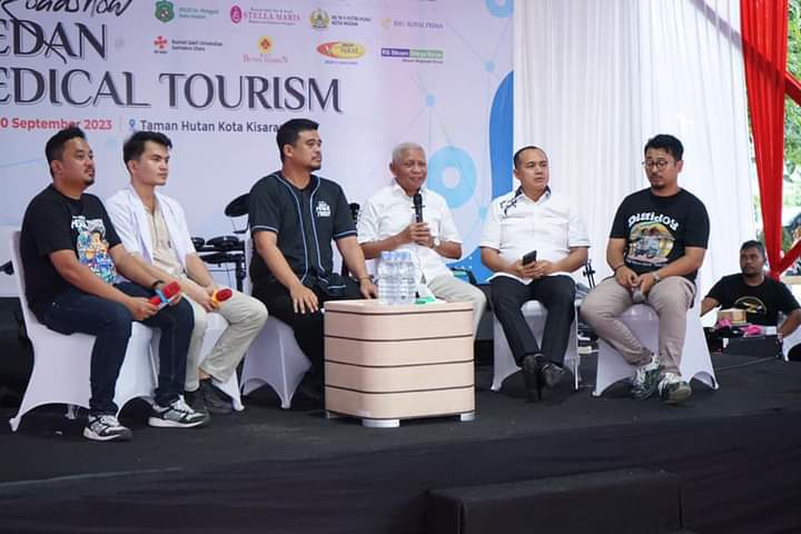 Bupati dan Wakil Bupati Asahan Ikuti Medan Medical Tourism