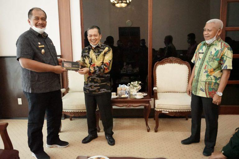 Bupati dan Wakil Bupati Asahan Terima Kunjungan Kerja Direktur Pemasaran PT. Bank Sumut
