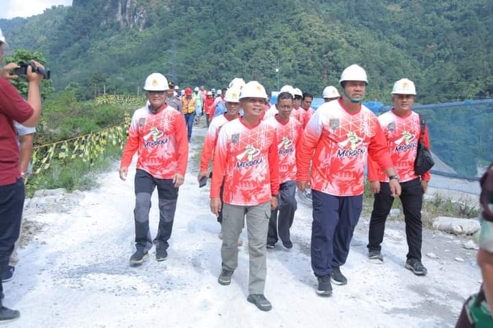 Bupati dan Wakil Bupati Beserta Forkopimda Kabupaten Asahan Kunjungi PLTA Asahan III