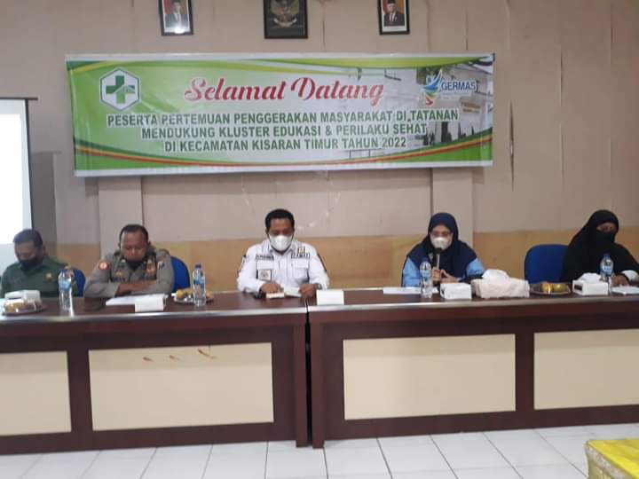 Pertemuan Penggerakan Masyarakat Tatanan Dukung Kluster Edukasi Perilaku Sehat
