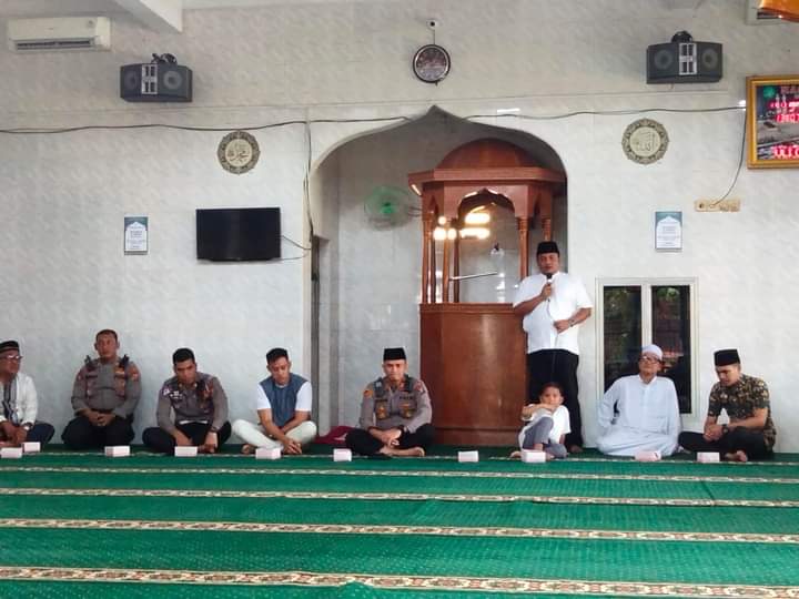 Camat Kota Kisaran Timur Hadiri Kegiatan Jum'at Curhat