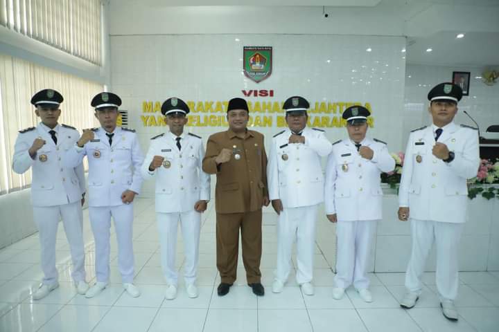 Camat Kota Kisaran Timur Hadiri Pelantikan Pejabat Lingkungan Pemerintah Kabupaten Asahan