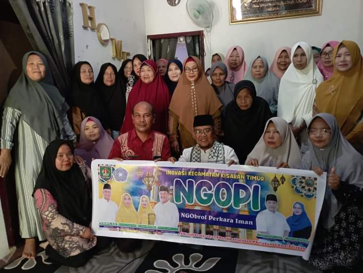 Camat Kota Kisaran Timur Laksanakan Kegiatan Ngopi Kecamatan Kota Kisaran Timur