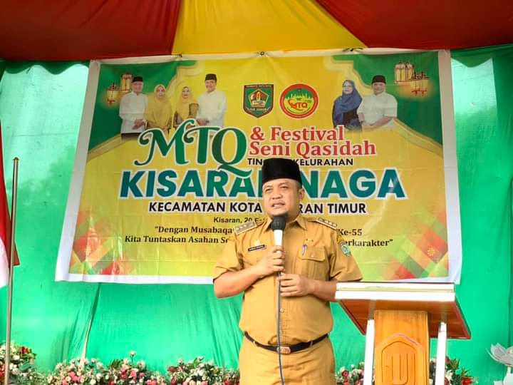 Camat Kota Kisaran Timur Buka Pelaksanaan MTQ dan FSQ Tingkat Kelurahan