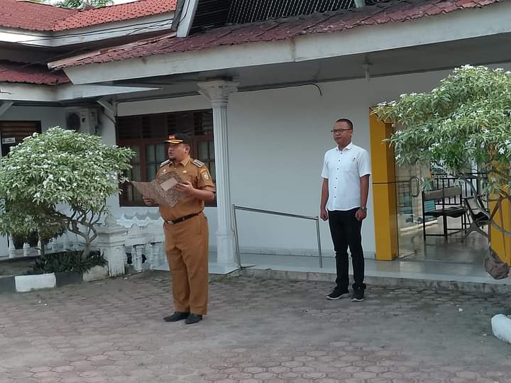 Camat Kota Kisaran Timur Pimpin Apel Gabungan ASN dan Kepala Lingkungan