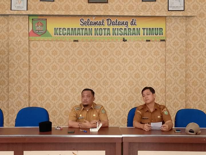 Camat Kota Kisaran Timur Pimpin Coffe Morning Kecamatan Kota Kisaran Timur