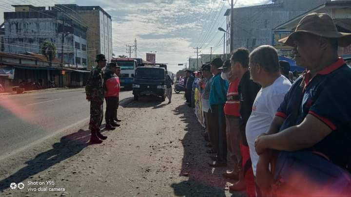 Camat Kota Kisaran Timur Pimpin Kegiatan Gotong Royong Massal