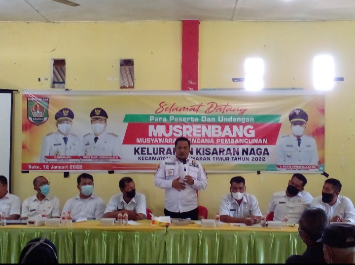 Camat Kota Kisaran Timur Pimpin Langsung Kegiatan Musrenbang Tingkat Kelurahan