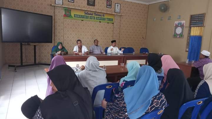 Camat Kota Kisaran Timur Pimpin Rapat Bersama Pengurus BKM Masjid/Musholla dan Pengurus Pengajian