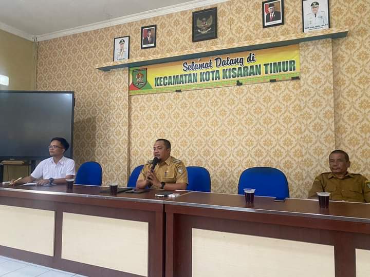 Camat Kota Kisaran Timur Pimpin Rapat Koordinasi Bersama Kepling Se-Kecamatan Kota Kisaran Timur