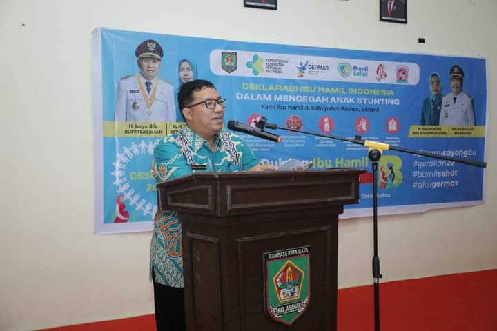Cegah Stunting, Pemerintah Kabupaten Asahan Gelar Deklarasi Ibu Hamil Indonesia