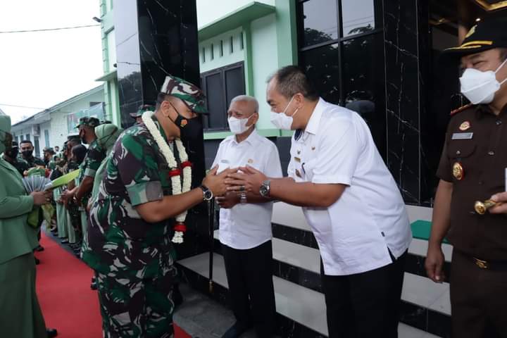 Danrem 022/PT Lakukan Kunjungan Kerja Di Kabupaten Asahan