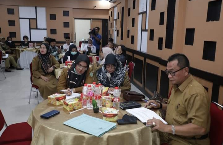 Dinas Kesehatan Kabupaten Asahan Bersama MPHD Asahan Gelar Raker Pokja