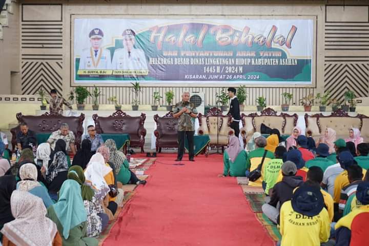 Dinas Lingkungan Hidup Kabupaten Asahan Gelar Halal Bihalal