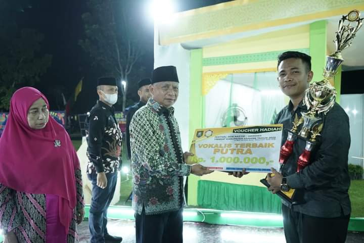 Festival Seni Qasidah/Nasyid Tingkat Kabupaten Asahan Resmi Ditutup