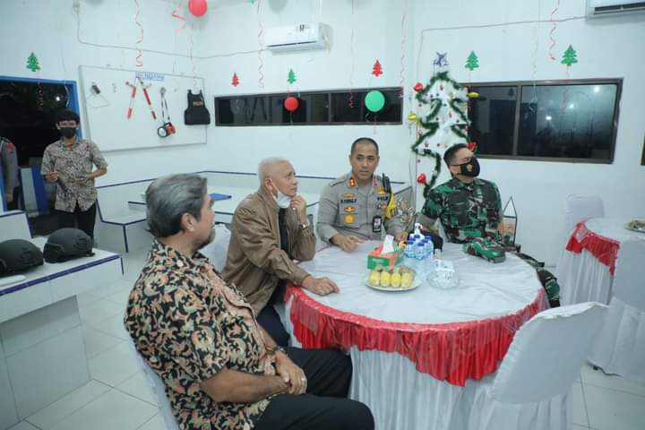 Forkopimda Asahan Pantau Posko Menjelang Perayaan Nataru