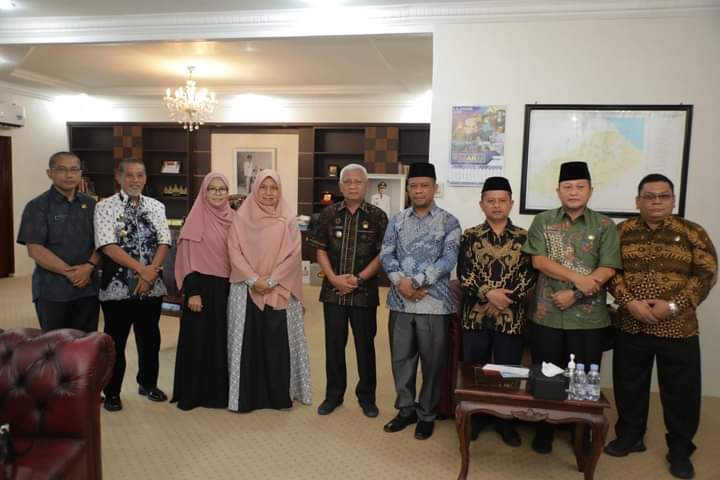 Institut Agama Islam Daar Al Uluum (IAIDU) Audiensi dengan Bupati Asahan