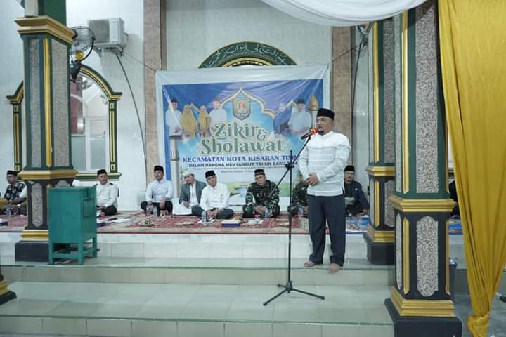 Jelang Pergantian Tahun 2023, Kecamatan Kota Kisaran Timur Gelar Zikir Sholawatan