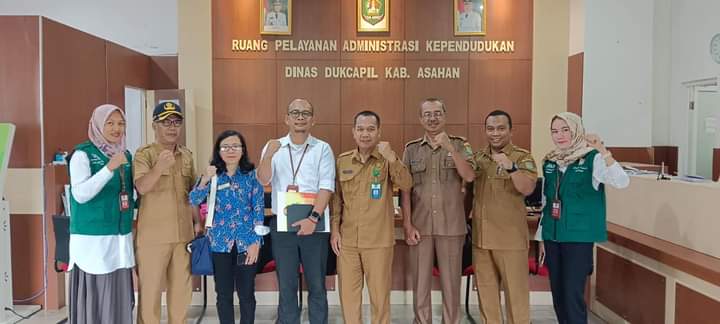 Kabag Organisasi Setdakab Asahan Dampingi Ombudsman Kunjungi Pelayanan Publik