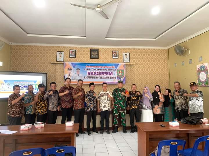 Kecamatan Kota Kisaran Timur Laksanakan Rakorpem Bulan Desember Tahun 2023