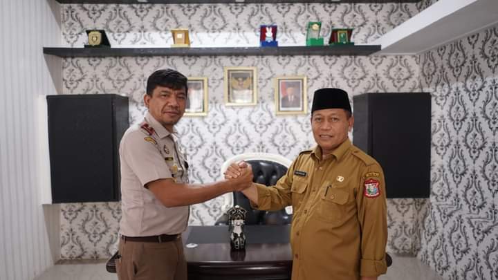 Kepala Karantina Pertanian TBA Audiensi Dengan Plt Walikota Tanjungbalai