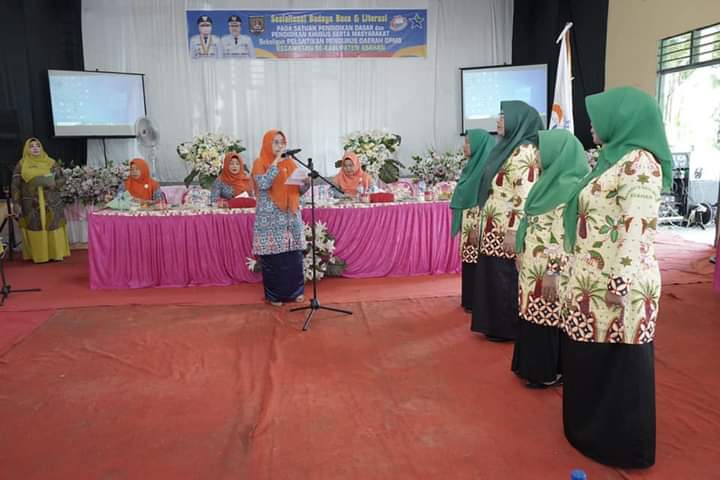 Ketua GPMB Kabupaten Asahan Lantik Pengurus Daerah GPMB