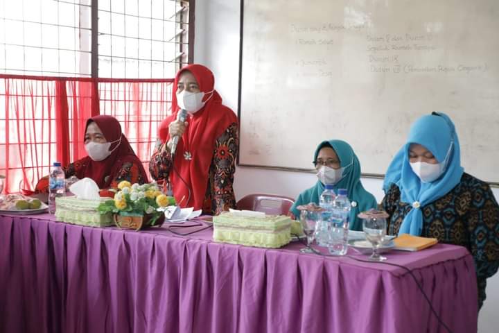 Ketua TP PKK Kabupaten Asahan Bina Desa Meranti dan Sei Kamah I