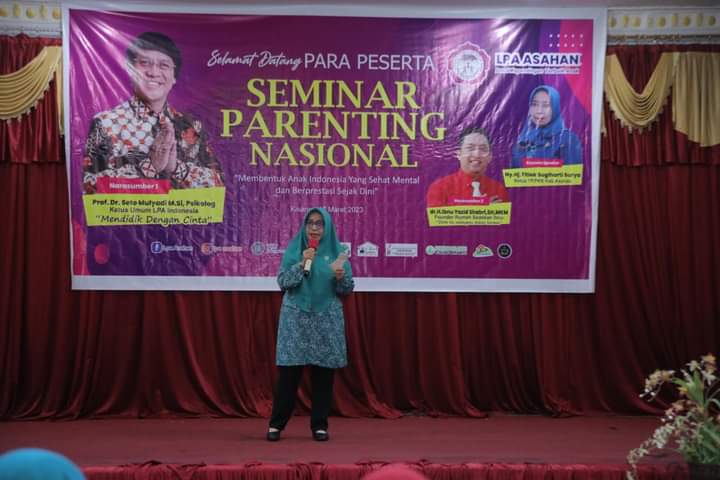 Ketua TP. PKK Kabupaten Asahan Ikuti Seminar Parenting Nasional