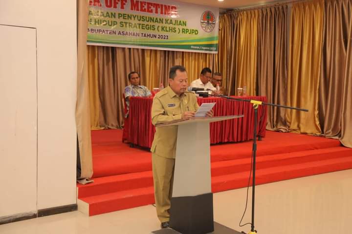 Kick Of Meeting Pelaksanaan KLHS RPJPD Kabupaten Asahan Tahun 2023 Resmi Dibuka