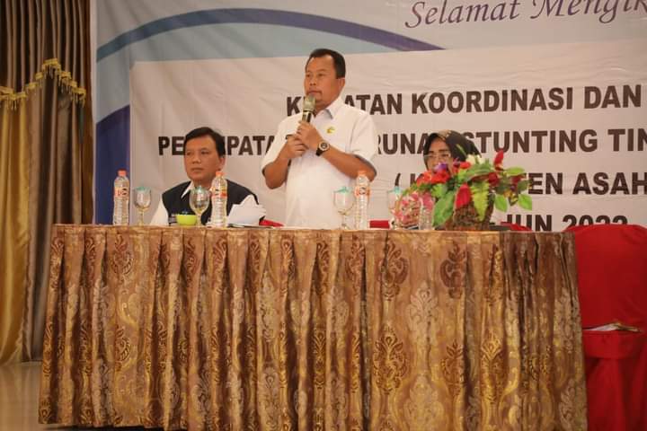 Koordinasi dan Konsolidasi Percepatan Penurunan Stunting Tingkat Kabupaten Asahan Tahun 2022