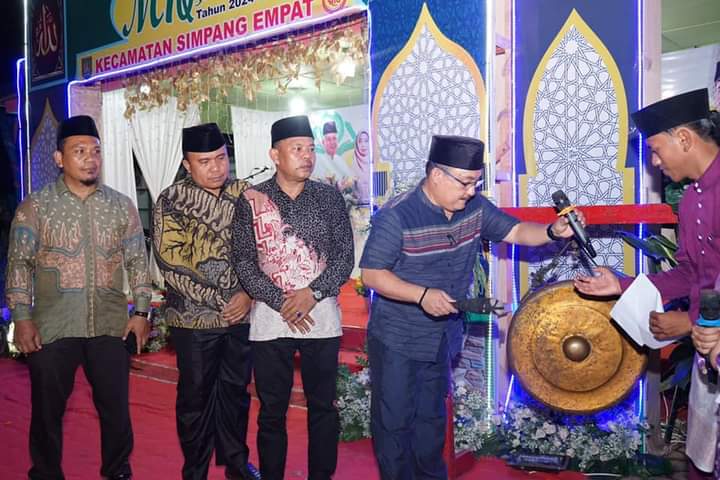 MTQ dan Festival Seni Qasidah Ke 55 Kecamatan Simpang Empat Resmi Ditutup