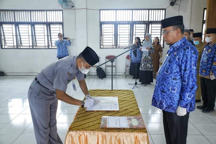 Pelantikan 192 Kepala Sekolah Jajaran Dinas Pendidikan Kabupaten Asahan