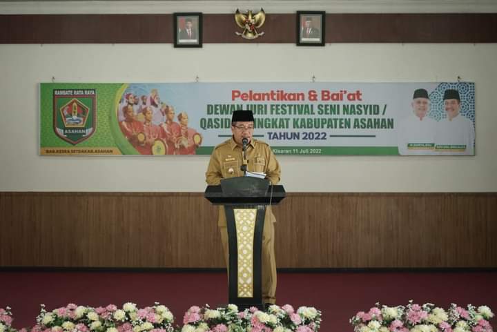 Pelantikan Dan Bai’at Dewan Juri Festival Seni Nasyid/Qasidah Tingkat Kabupaten Asahan