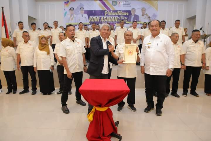 Pelantikan KONI Asahan Periode 2024-2028