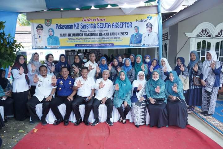 Pemerintah Kabupaten Asahan Gelar Pelayanan KB Sejuta Akseptor