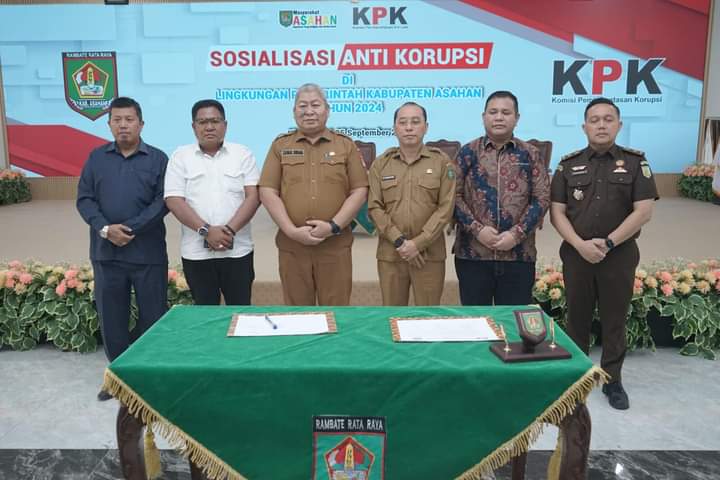Pemerintah Kabupaten Asahan Gelar Sosialisasi Anti Korupsi