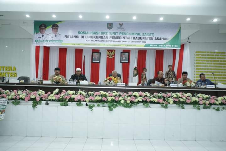 Pemerintah Kabupaten Asahan Gelar Sosialisasi UPZ Bagi Instansi Pemerintahan