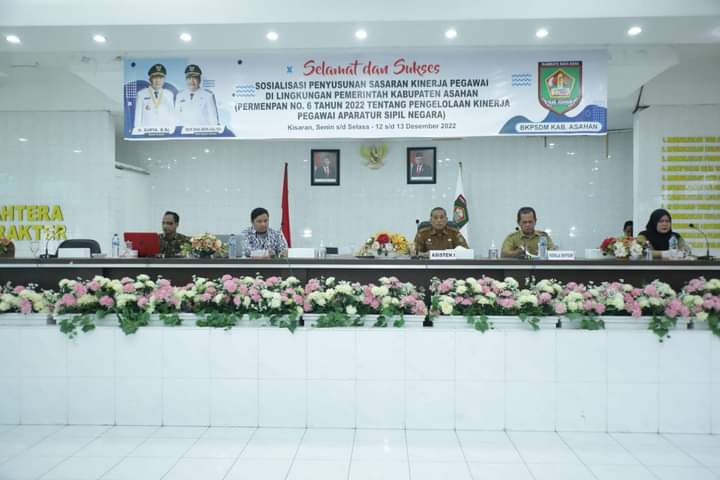 Pemerintah Kabupaten Asahan Gelar Sosialisasi Penyusunan SKP ASN