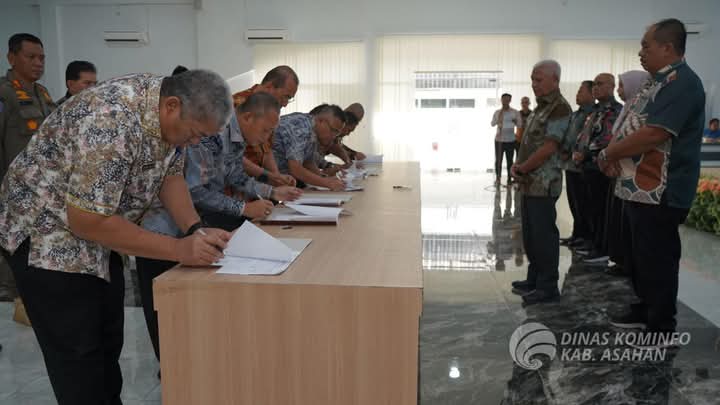 Pemerintah Kabupaten Asahan Lakukan Penandatanganan Kolektif PK