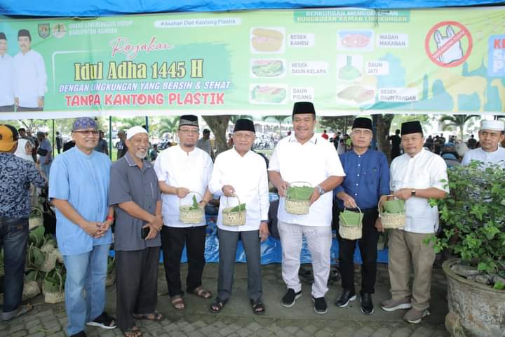 Pemerintah Kabupaten Asahan Sembelih Hewan Qurban