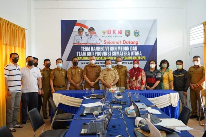 Pemerintah Kabupaten Asahan Usulkan 1.011 PNS Ikuti Rekapitulasi Kenaikan Pangkat
