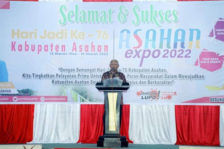 Pemkab Asahan Gelar Asahan Expo Hari Jadi Ke 76 Kabupaten Asahan