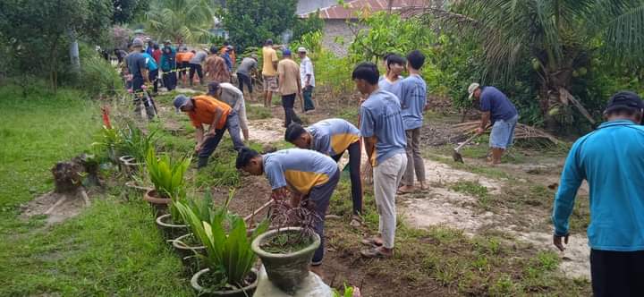 Sambut Hari Jadi Kabupaten Asahan, Pemkab Asahan Gelar Gotong Royong Massal