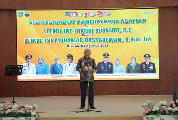 Pemkab Asahan Gelar Pisah Sambut Dandim 0208/Asahan