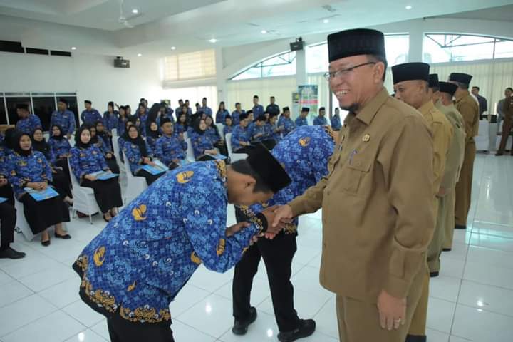 Pengambilan Sumpah/Janji 123 PNS Formasi 2019/2021 Lingkungan Pemerintah Kabupaten Asahan