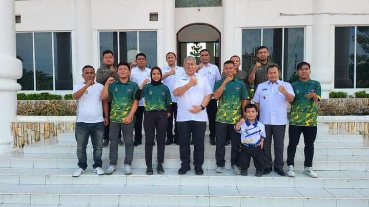 Pj Sekda Kabupaten Asahan Lepas Atlet NPC