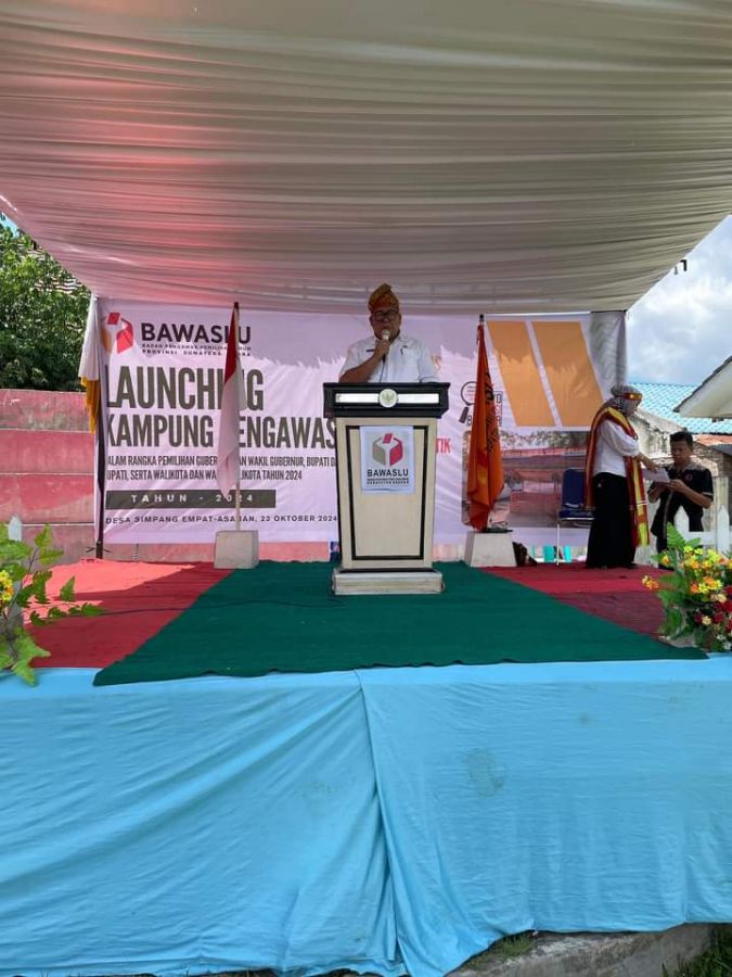 Pjs Bupati Asahan Hadir Launching Kampung Pengawasan Partisipatif